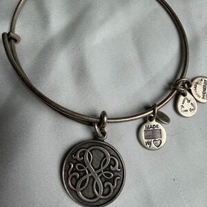 Alex and Ani Energy Silver Bangle